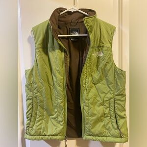 The North Face. Green Vest. Size Medium. EUC.